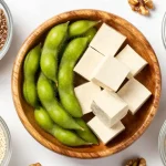 این تصویر بهترین ماده غذایی غنی از استروژن است