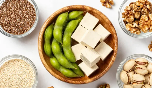 این تصویر بهترین ماده غذایی غنی از استروژن است